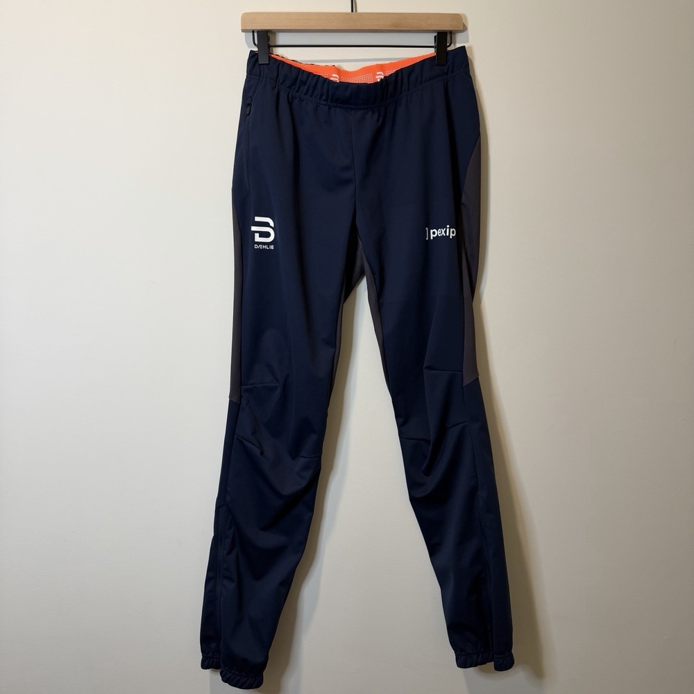 Bjorn Daehlie Power Pants 2.0 Navy Cross Country Ski Pants Mens Athletic Size M